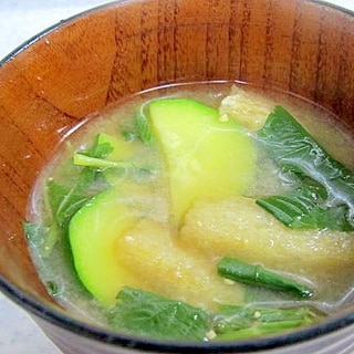 夏野菜の味噌汁